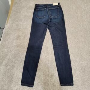 Everlane Women's Skinny Jeans - Dark Blue Indigo Wash